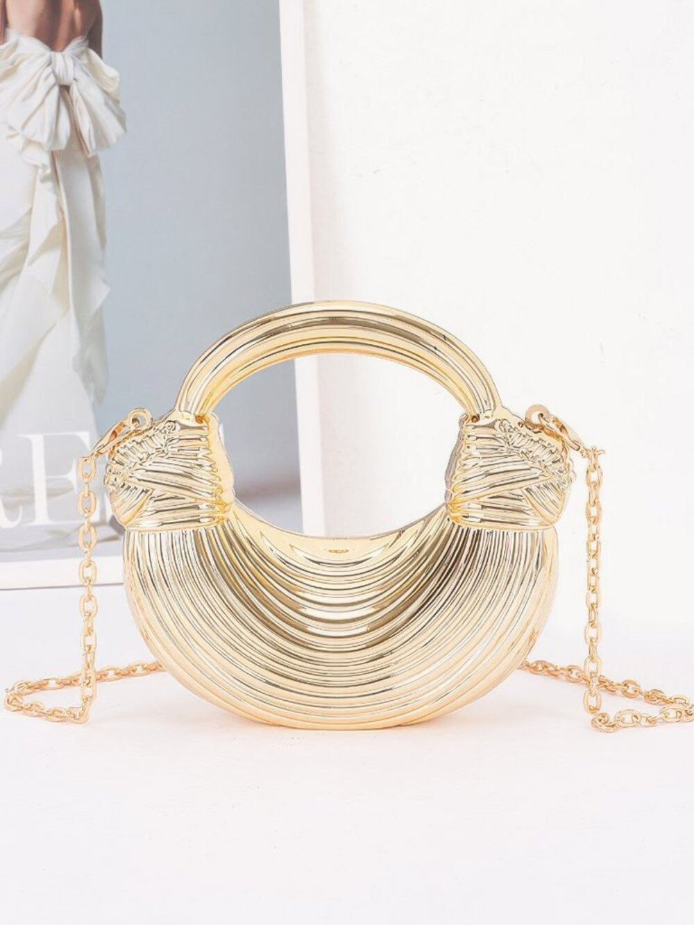Mini Acrylic Clutch Bag